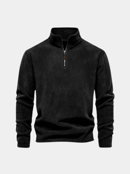 Alpine Quarter-Zip Sweater - Cross & Crown