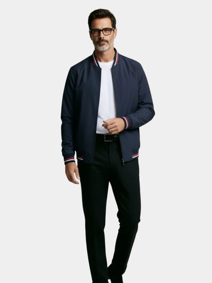 Casual Bomber Jacket - Cross & Crown