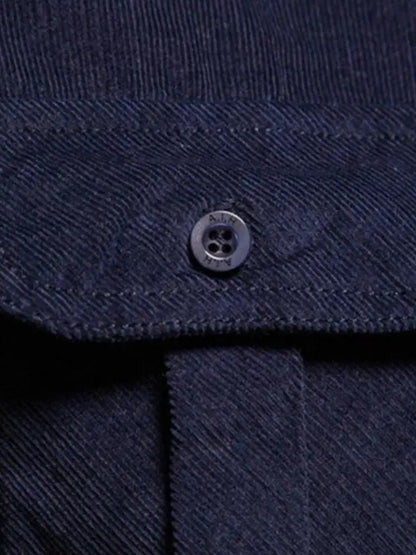 Casual Business Corduroy Shirt - Cross & Crown