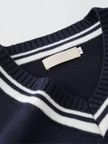 Old Money Essential Knit Vest - Cross & Crown