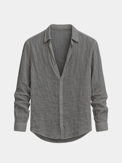 Linen Reverie Summer Shirt - Cross & Crown