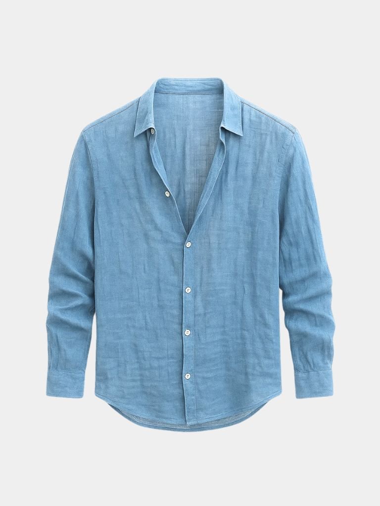 Linen Reverie Summer Shirt - Cross & Crown