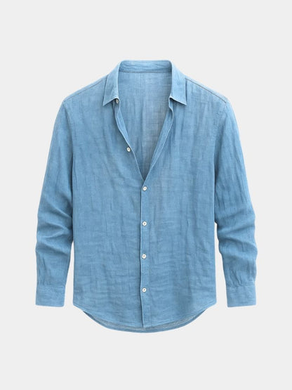Linen Reverie Summer Shirt - Cross & Crown